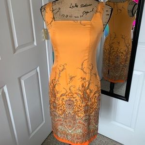 Vibrant Orange Dress